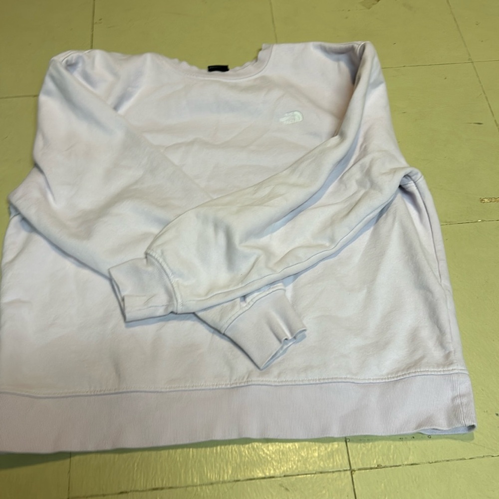 North face oversized sweatshirt in size small.